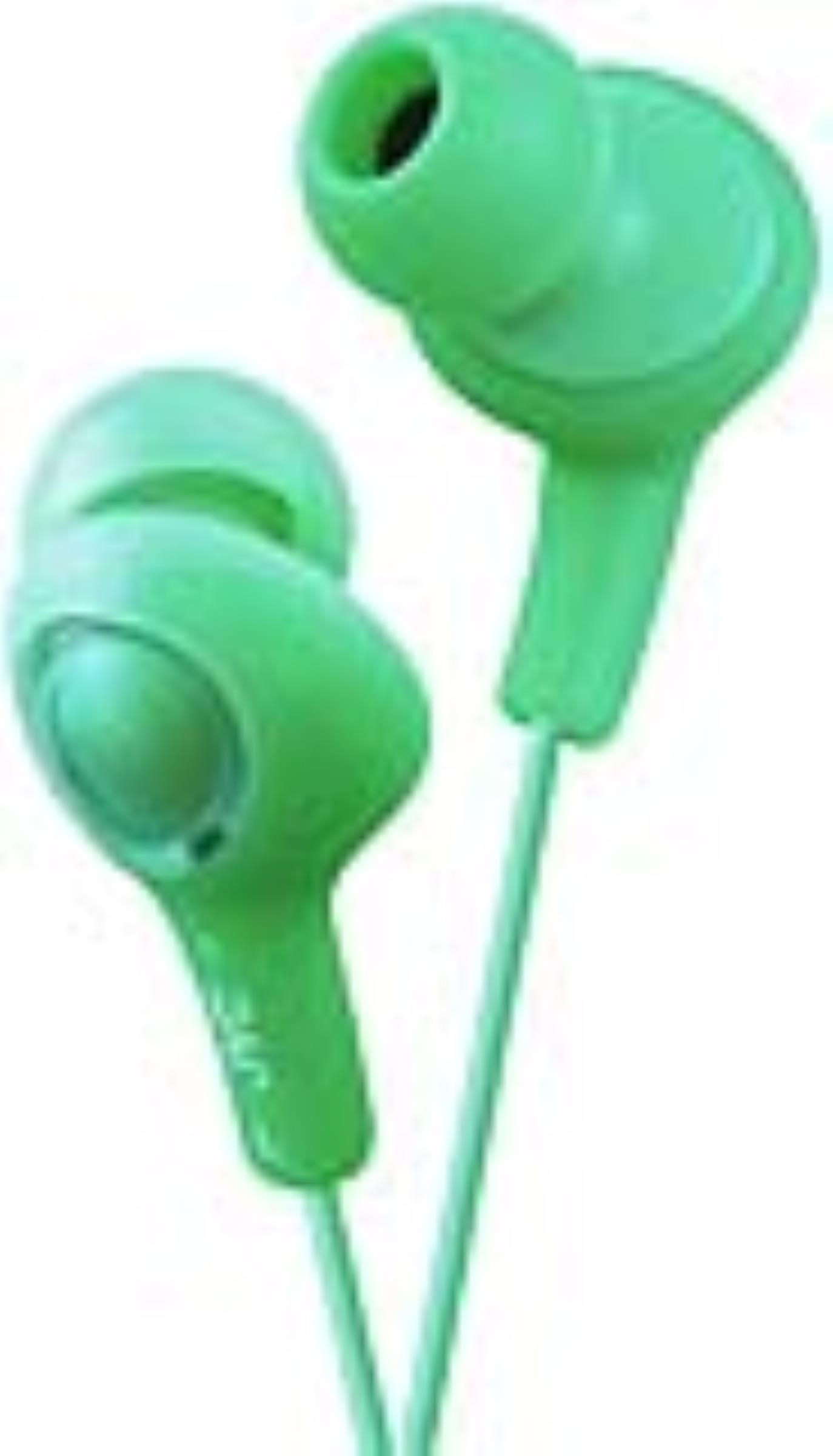 JVC Auricolari in-ear JVC Gumy plus con filo verde